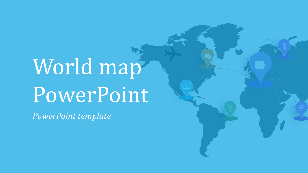 world map powerpoint
